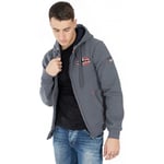 Sweat-shirt Geographical Norway  Sweat sport Glacier - logo - capuche