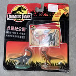 Jurassic Park - Brachiosaurus & Velociraptor Die-Cast Dinosaurs Vintage 1993 B1D