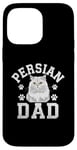 Coque pour iPhone 14 Pro Max Persian Dad Persian Long Hair