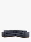 John Lewis + Swoon Rubik Grand 5 Seater Corner Sofa, Dark Leg