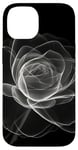 Coque pour iPhone 14 Rose Minimalisme Abstrait Lignes Art Floral Nature