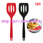 Silicone Fish Slice Egg Turners Slotted Nonstick Kitchen Spatula Scraper