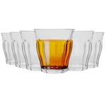 Duralex Picardie Glass Juice Water Tumblers Glasses Set 160ml x12