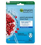 Garnier Moisture Bomb Pomegranate Hydrating Sheet Mask 28g