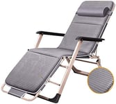 AWJ Portable Patio Lounge Chairs Chaise Lounges Zero Gravity Lounge Chair Outdoor, Folding Lawn Chair Adjustable Camp Reclining with Pillows Patio Lounge