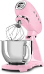 Smeg SMF03PKEU Planetary Mixer with a Power of 800 W SMF03PKEU-pastel Pink,