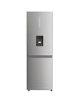 Haier Hdpw5618Dwpk 50/50 Total No Frost Fridge Freezer, D-Rated, Water Dispenser, Wifi - Inox