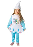 Ciao- Schtroumpfette costume déguisement fille original Schtroumpfs (Taille 4-5 ans) avec manteau