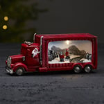 STAR TRADING Merryville - LED-valaisin joulupukin kuorma-auto