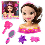 Doll Princess Styling Head Hair Dressing Accessory Baby Doll Girls Toy Birthday