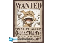 Poster - One Piece - Wanted Luffy Wano - 52 x 38 cm - GB eye