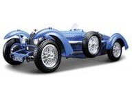 Bburago Bugatti Type 59, Sportsbil, Montert På Forhånd, 1:18, Bugatti Type 59, Blå, Land Vehicle Model