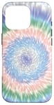 iPhone 16 Pro Pretty Tie Dye in Purple, Blue, Green & Pink Pastel Colors Case