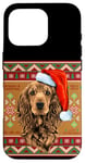 Coque pour iPhone 16 Pro Enjoy Christmas New Year Present T-shirt, Xmas Santa Dog Fun