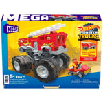 194735064441 SET OF BUILDING BLOCKS MEGA BLOKS HOT WHEELS MONSTER TRUCKS 5-ALARM