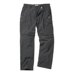 Craghoppers Men's CR116 NosiLife Convertible Trousers, Black Pepper, Size 30/Regular
