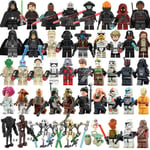 Série Star Wars Puzzle Block Figures Assemblées Jouets Ornements 50pcs