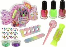 Leantoys Make-Up Nageldekoration Godis