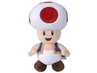 Peluche Champignons Toad 18 cm - Set Doudou Super Mario Classique Enfant