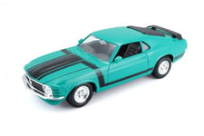 Maisto Ford Mustang Boss 302 1970 Green 1/24