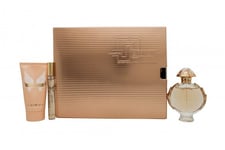 PACO RABANNE OLYMPEA GIFT SET 50ML EDP + 75ML BODY LOTION + 10ML EDP - WOMEN'S