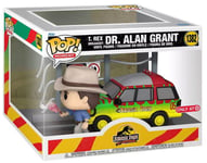 Figurine Funko Pop - Jurassic Park N°1382 - L?Évasion Du T. Rex : Dr. Alan Grant - Moment (71331)