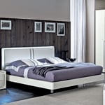 Camel Dama Bianca Night White Italian Rombi Bed