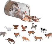 Battat Terra Farm Animals In Tube Action Figure Set []