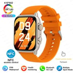 2024 HK95 Ultra Smart Watch Adult Custom Kellotaulu 2,0 tuuman High Refresh Rtae Screen NFC Bluetooth Call Älykellot aikuisille