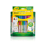 CRAYOLA – 04 – 5720 – Set Activité et feutres lavables