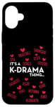 iPhone 16 Plus It's a K-Drama Thing | Korean Words Case