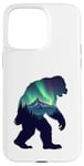 iPhone 15 Pro Max Bigfoot in the Forest Sasquatch Yeti Aurora Case