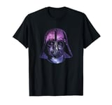 Star Wars Darth Vader Space Helmet Galaxy T-Shirt