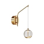 Lucande - Hayley LED Vegglampe Gold