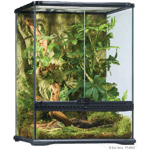 Glass Terrarium Natural Small/Tall - Advanced Reptile Habitat Transparent 45 x 45 x 60 cm - Matelijat - Terraariot matelijoille - Terraario ja terraarioiden taustat - Exoterra