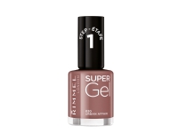 Rimmel Super Gel Nail Polish, 020 Urban affair, List Of Ingredients: Butyl Acetate, Ethyl Acetate, Nitrocellulose, Acetyl Tributyl Citrate,..., Step 1: Apply 1-2 coats of Super Gel Nail Polish. Step 2: Wait for nails to dry completely. Step...