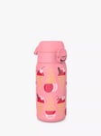 Ion8 Ice Cream Leak-Proof Stainless Steel Drinks Bottle, 400ml, Rose Bloom