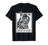 Odin Norse Father of the Gods Viking Mythology Runes Ravens T-Shirt