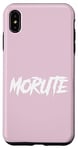 Coque pour iPhone XS Max Morute Aesthetic Poupée effrayante + Mignon Horreur Goth Dents