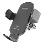 ARCANITE Advanced Air Vent Mobile Phone Mount Holder with Fast Wireless Charging for use in Automobiles. Wireless Charging Compatible with iPhone, Android