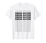 Cool Drink More Water Modern Style Design T-Shirt