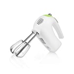 ECSWP 5 Speed Electric Hand Mixer Stainless Steel Twisted Wire Beaters and Whisk Electric Hand Mixer