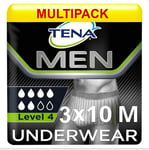 TENA Men Premium Fit x 70 Protective Underwear Level 4 - Maxi Medium  7 Packs