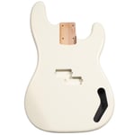 Precision Bass Compatible Guitar Body - 2 Piece USA Alder - Olympic White