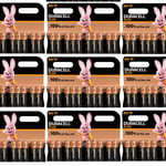 100 DURACELL Plus AA MN1500 LR6 Batteries 1.5V ALKALINE Stilo/Mignon 10 x 10 PKS