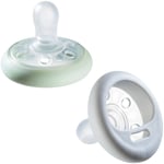 Tommee Tippee Breast-like 6-18 m dummy 2 pc