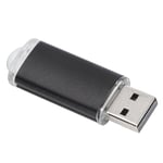 USB-muistitikku Läpinäkyvä kansi Musta Kannettava Memory Stick PC Tablet 16GB