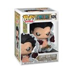 Figurine Funko Pop Animation One Piece Luffy Gear 4 Metallic Exclusivité