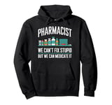 Pharmacist Crushing It Design Retro Pharmacy Style Pullover Hoodie