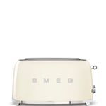 Smeg 50's Style brødrister 4x4 skiver Créme hvid